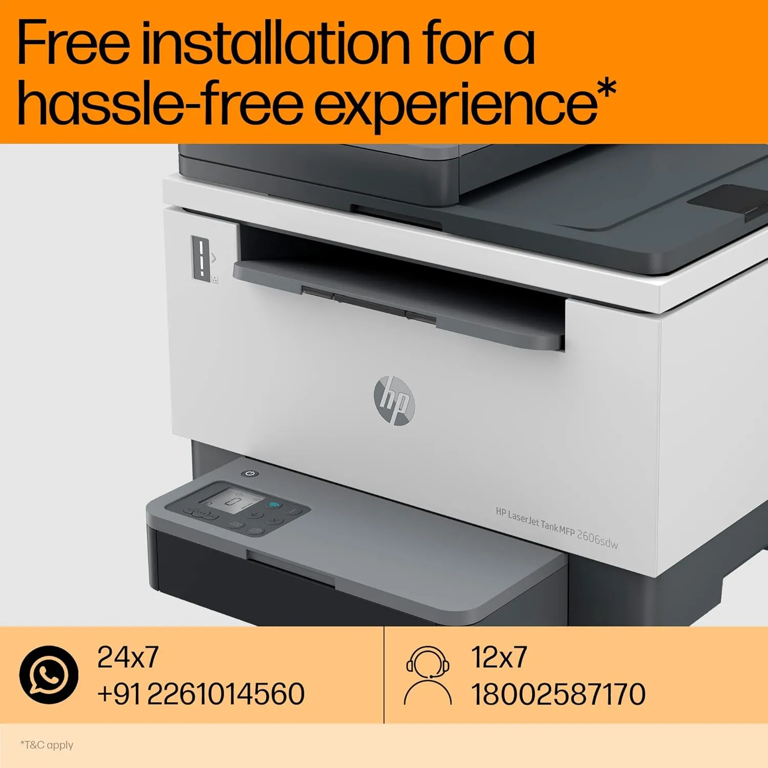 HP Laser Printer MFP 2606SDW A4 Multi Function with WiFi | Duplex | ADF | Lan view 5